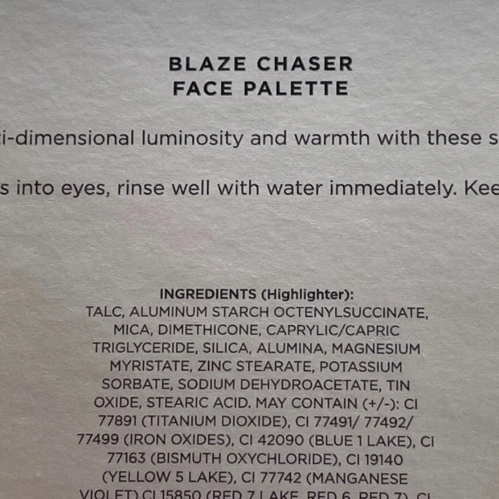 ICONIC London | Blaze Chaser Face Palette